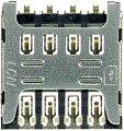 Коннектор Micro SIM Fly FS504