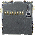 Коннектор MMC Samsung S3850/ C3200/ C3520/ E2600/ S6500/ S7500