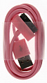 Кабель USB для  iPhone 4 Розовый
