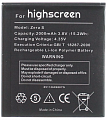 Аккумулятор Highscreen Zera S