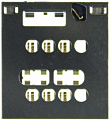 Коннектор SIM Sony LT28i/ LT26w