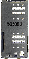 Коннектор SIM+MMC Alcatel OT6016